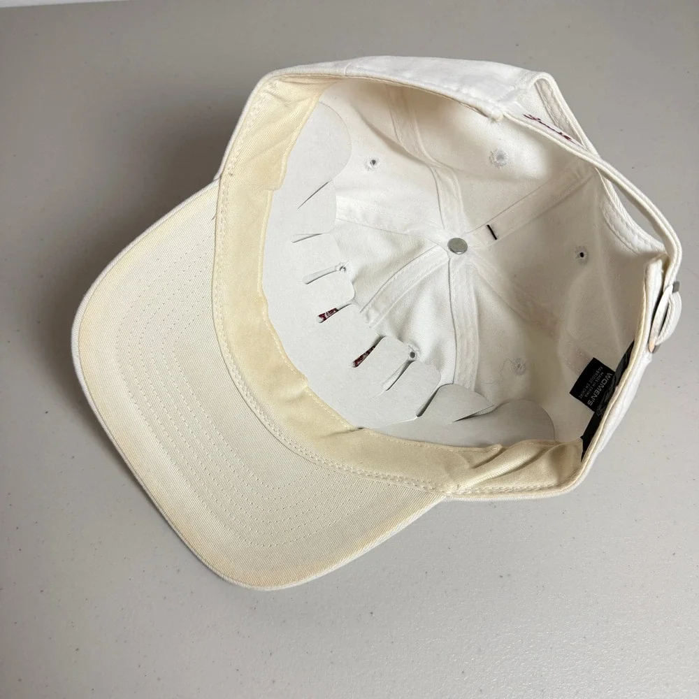 NWT USC Trojans‎ Womens White Sequin Logo Baseball Cap Hat Team Trojan New